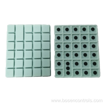 Square Buttons Electrical Conductive Silicone Keypad